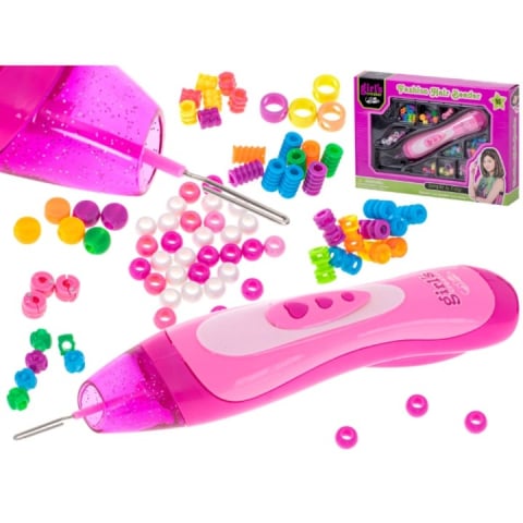 Set pentru copii, masina de impletit cu margele, multicolor, 5 ani+ [0]