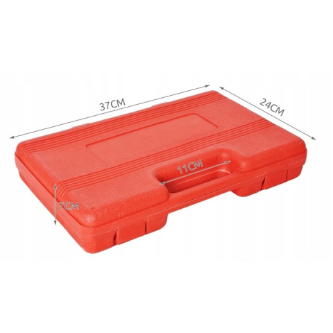 Set pistol pentru transfer lichide, vacuum, 120 ml, manual, cu pompa, manometru, conectori si valiza de depozitare – ideal pentru extractie si transfer combustibil, ulei, apa sau alte lichide [3]