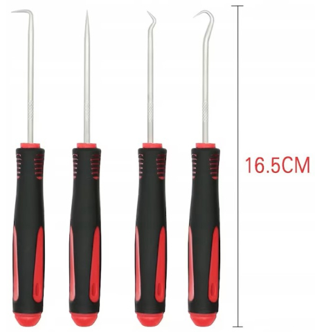 Set profesional 43 piese pentru demontare tapiterie auto, panouri, cleme si radiouri, cu husa de transport, unelte din plastic si metal [4]