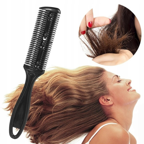 Set profesional de tuns, 11 piese, accesorii incluse, 2 foarfece din otel, pelerina de coafor, piepteni [3]