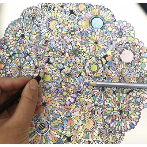 Set profesional pentru schite in creion, 72 piese, creioane colorate, bloc desen, mapa depozitare – complet si portabil pentru artisti, studenti si pasionati de desen [7]