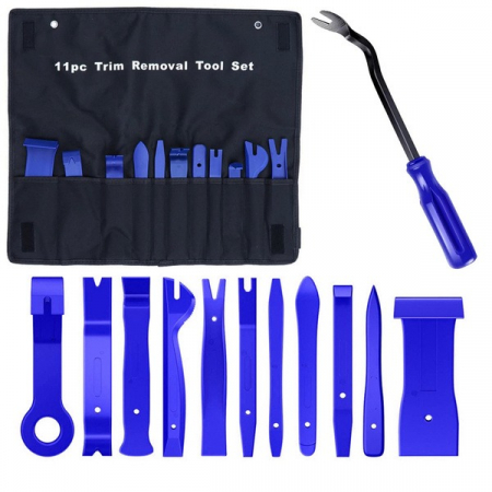 Alte articole auto - Set 11 Leviere Antizgarieturi pentru demontare auto si extractor metalic
