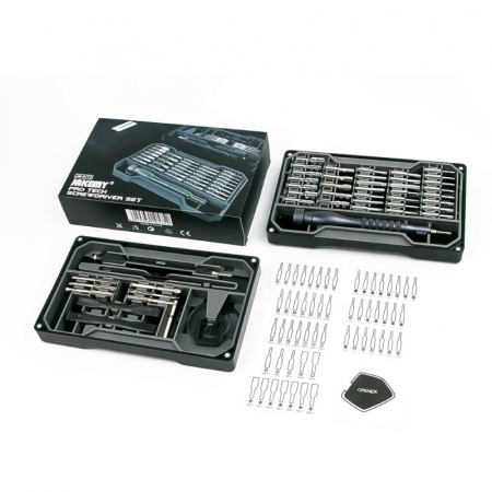 Set Surubelnite de Precizie multifunctionale, Jakemy 8172 Pro Tech, 64 Biti - Negru [3]