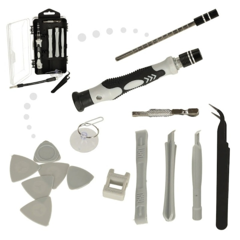 Set surubelnite de precizie 115 in 1, cu 98 biti magnetici si accesorii, maner ergonomic, extensii flexibile, pentru electronice si reparatii fine [7]