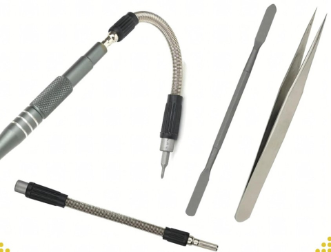 Set surubelnite de precizie 128 in 1, otel, biti magnetici, maner ergonomic [14]