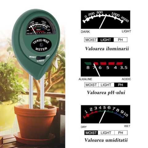 Set testere de calitate apa si sol, verificare digitala de inalta precizie a pH si TDS, puritate/temperatura [4]