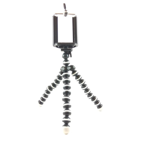 Set trepied foto pentru camere 168 cm, filet universal 1/4 + mini trepied flexibil cu suport pentru telefon [2]