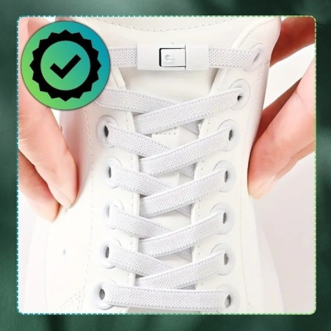 Sireturi elastice pentru incaltaminte sport, cu inchidere magnetica fara legare – Sistem rapid, confortabil si sigur pentru pantofi moderni [5]