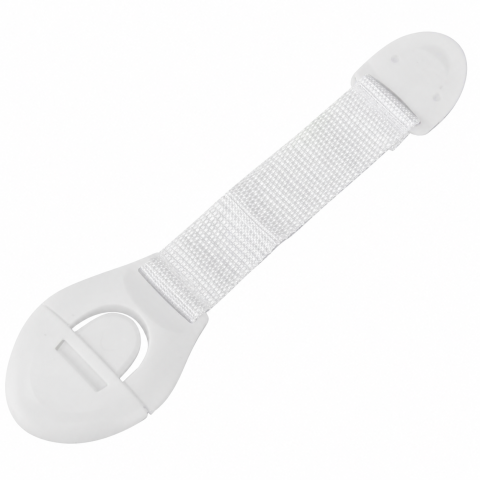 MAMA ȘI COPILUL - Sistem de protectie pentru copii, inchidere de siguranta pentru mobilier si electrocasnice, banda adeziva, 20 cm, alb