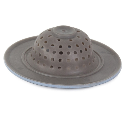 Sita din silicon pentru chiuveta, anti-infundare, rezistenta la temperaturi ridicate, usor de curatat, diametru 11 cm, albastra/gri – protectie eficienta pentru scurgere [3]