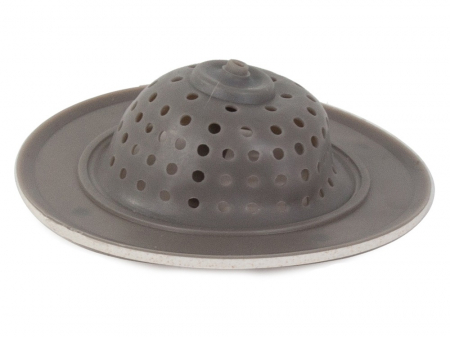 Sita universala din silicon pentru scurgerea chiuvetei de bucatarie - Crem [3]