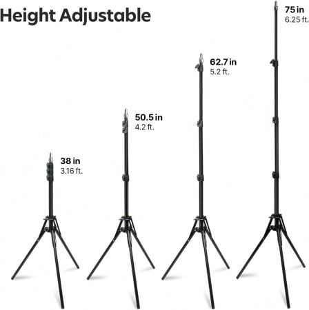 Softbox Parabolic, stand cu fixare, pliabil, inrerupator, ajustabil [1]