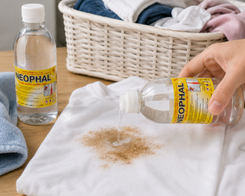 Solutie pentru curatat pete Neophal, 200 ml, lichid pentru indepartarea petelor dificile de pe textile, utilizare casnica [3]