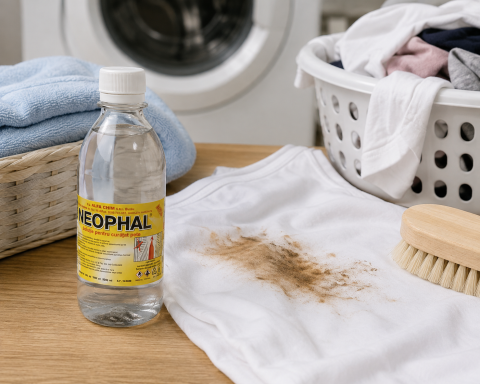 Solutie pentru curatat pete Neophal, 200 ml, lichid pentru indepartarea petelor dificile de pe textile, utilizare casnica [4]