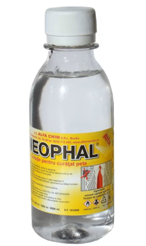 Diverse uz casnic - Solutie pentru curatat pete Neophal, 200 ml, lichid pentru indepartarea petelor dificile de pe textile, utilizare casnica