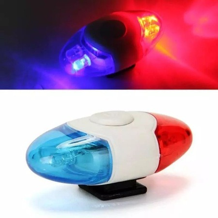 Sonerie tip sirena politie pentru bicicleta, fixare pe ghidon [3]
