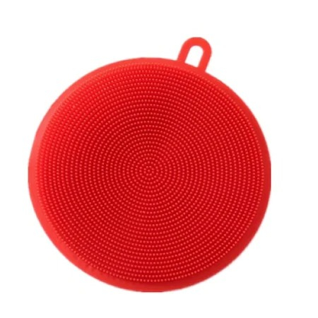 Cosmetice fata - Buretele silicon multifunctional pentru pensule,make up,spalator vase - Rosu