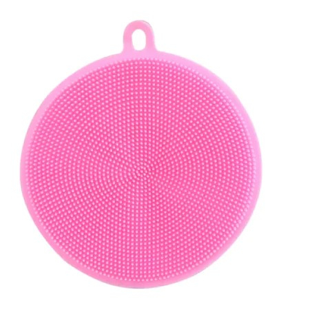 Cosmetice fata - Buretele silicon multifunctional pentru pensule,make up,spalator vase - Roz