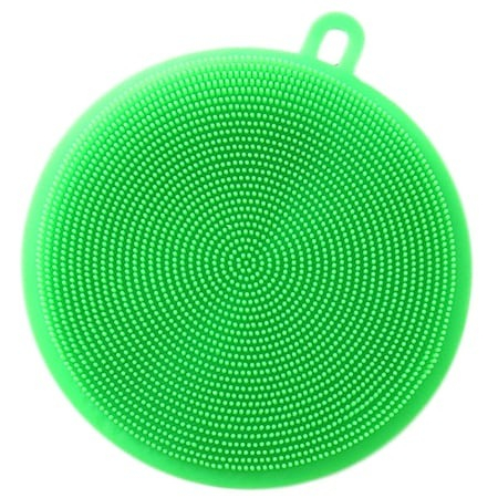 Cosmetice fata - Buretele silicon multifunctional pentru pensule,make up,spalator vase - Verde