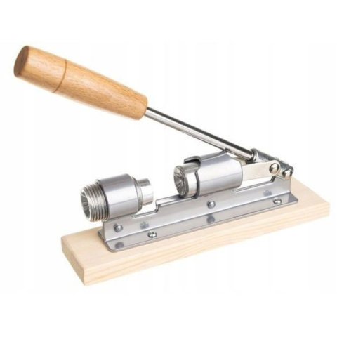 Spargator de nuci manual, cu suport din lemn, 20x16x5 cm – structura solida, design stabil si eficienta ridicata in spargerea oricarui tip de nuci [7]