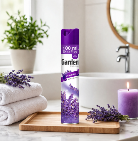 Spray odorizant camera lavanda 400 ml aerosol neutralizare mirosuri ambient casa birou masina parfum relaxant persistenta lunga [2]