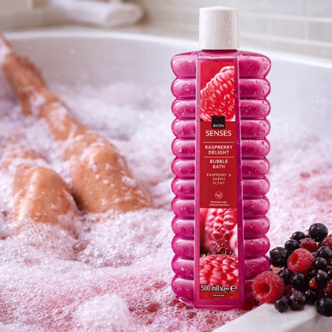 Spumant de baie Raspberry Delight Avon 500 ml cu zmeura si coacaze negre [1]