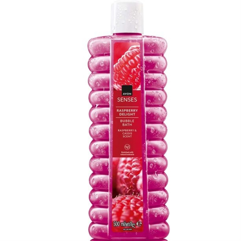 Spumant de baie Raspberry Delight Avon 500 ml cu zmeura si coacaze negre