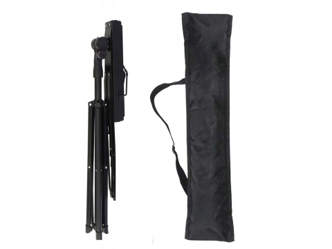 Stativ negru 41 x 27 cm pentru partituri, trepied reglabil 70-132 cm [5]