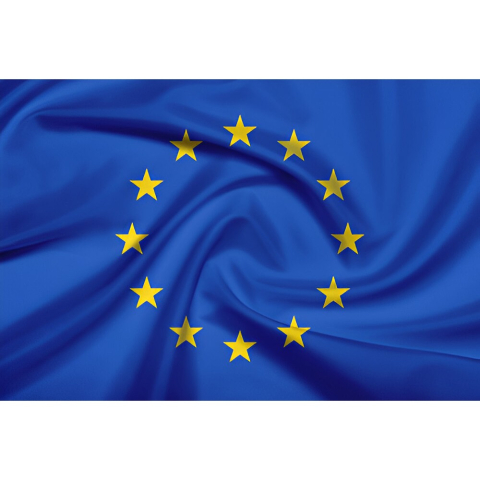 Steag Uniunea Europeana 90 x 150 cm, poliester 100%, 117 g/mp, rezistent la intemperii, cu sistem de prindere pentru catarg si exterior [3]