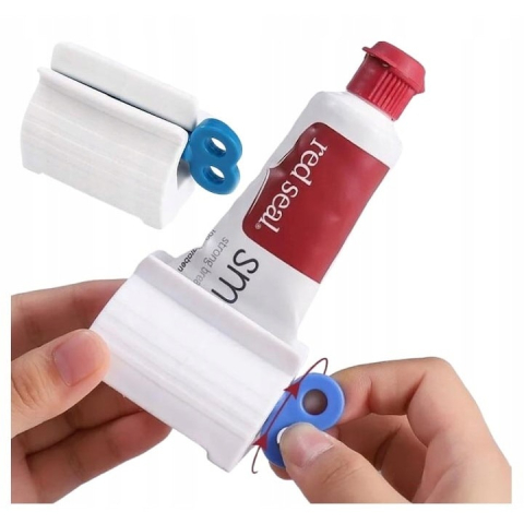 Dispozitiv manual pentru stors pasta de dinti, vopsea, produse cosmetice, plastic, 5.5 x 4 cm, albastru [6]