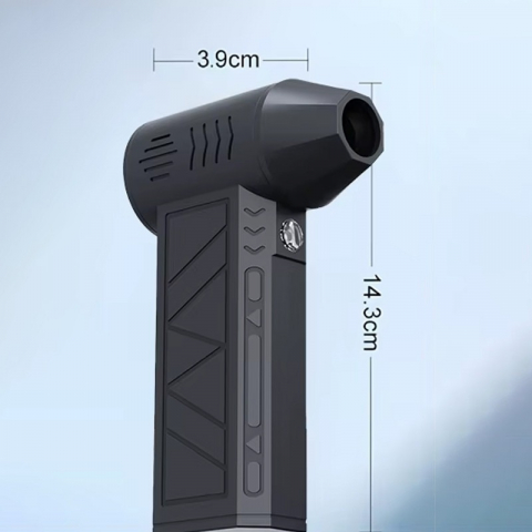 Suflanta aer, portabila, 130000 RPM, 52 m/s, iluminare LED, negru [1]