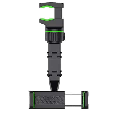 Suport auto universal pentru telefon, prindere pe oglinda retrovizoare, latime reglabila 5–10 cm, cap rotativ 360°, dimensiuni 14.6x5.5x2.6 cm – siguranta si confort la volan [2]