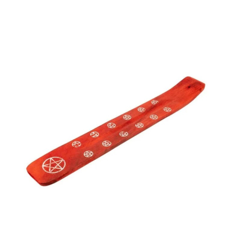 Suport betisoare parfumate din lemn 26 cm tava ardere betisor aromaterapie design clasic plat colectare cenusa