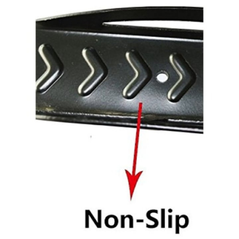 Suport de perete pentru bicicleta, suspendabil, cu protectie pentru bara de prindere, 25.5 x 7 x 13 cm, negru – solutie practica pentru depozitare eficienta si sigura [9]