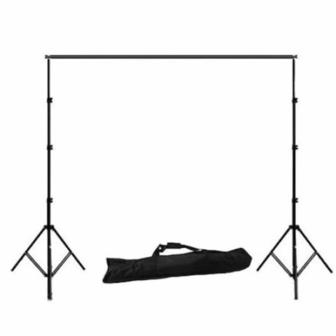 Suport foto studio, fundal reglabil, 2x3m cu clesti de prindere inclusi [1]