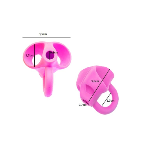 Suport pentru corectarea pozitiei de scriere la copii, ergonomic, din silicon, pentru prescolari si scolari [4]