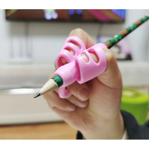 Suport pentru corectarea pozitiei de scris, material TPR, roz [3]