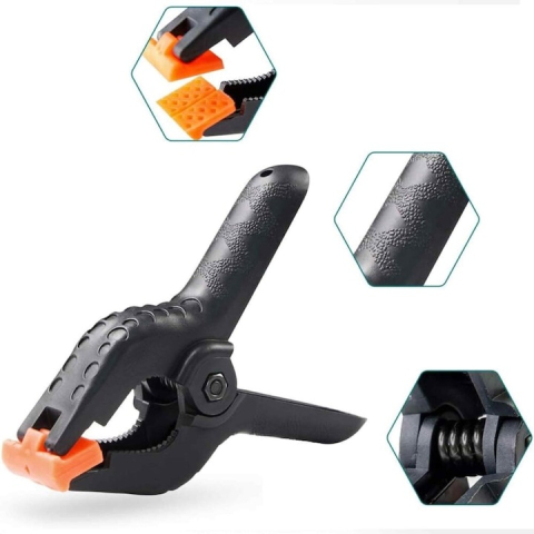 Suport portabil pentru fundal foto, kit complet cu 2 trepiede reglabile, bara transversala modulara si cleme, husa transport inclusa, ideal pentru studio si exterior [3]