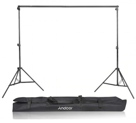 Suport fundal - Suport foto studio reglabil pentru fundal fotografic 2x3m
