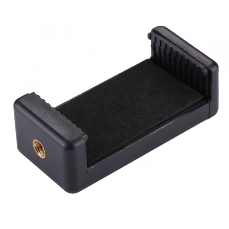Echipamente vlogging - Suport telefon universal 2x filet 1/4 pentru atasare trepied/monopied