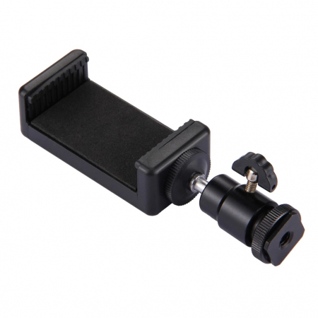 ECHIPAMENTE FOTO - Suport telefon universal,2 filete 1/4 cu adaptor patina rotativ 360 grade