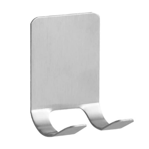 CASA & GRADINA - Suport universal de perete, din inox, 6x4.5cm - Argintiu