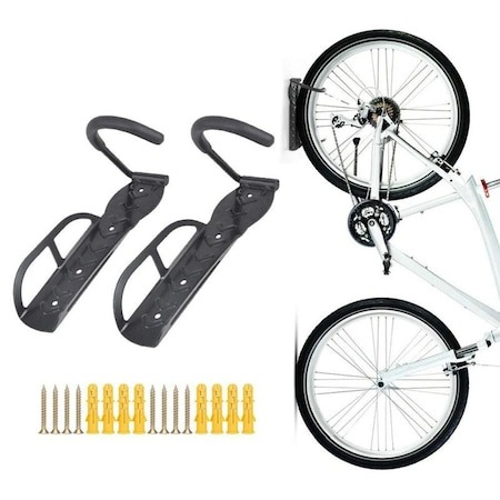 Suport universal din otel pentru biciclete, rezistent, anti zgarieturi - Negru [6]