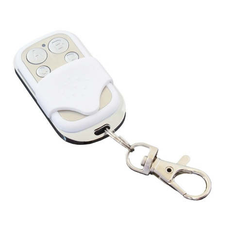 Gadgeturi - Telecomanda universala cu functie de invatare, usi de garaj, porti, aparatura electrocasnica, diverse - Alb