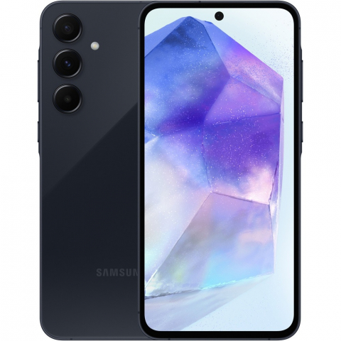 Accesorii PC / Tablete - Telefon SAMSUNG Galaxy A55 5G, 128GB, 8GB RAM, Dual SIM, Awesome Navy