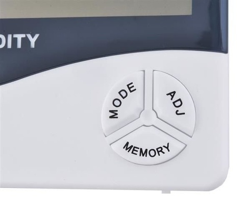 Termohigrometru digital cu ceas si memorie min/max, afisaj LCD mare, monitorizare temperatura si umiditate, 9 x 2 x 10 cm [5]