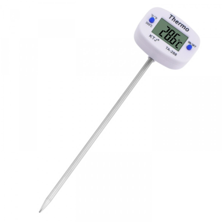 Termometre - Termometru alimentar cu tija metalica - 50 + 300 grade Celsius - Alb