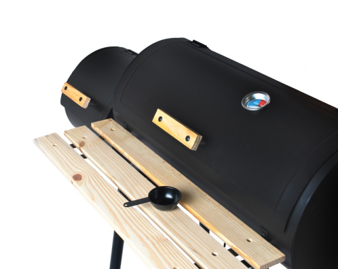 Termometru analogic Dodaco pentru capacul grătarului, montare cu șurub, interval 0-250C, diimensiuni compacte, culoare argintie [1]