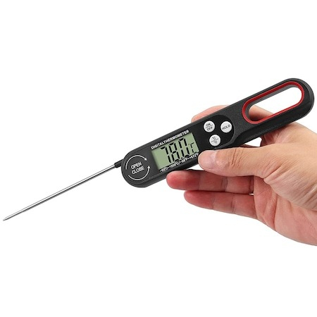 Termometru alimentar cu tija mobila,interval masurare -50 +300 grade Celsius - Negru [1]