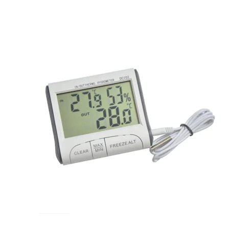 Termometre - Termometru si higrometru cu sonda,model DC103,masurare -10 + 50 grade Celsius